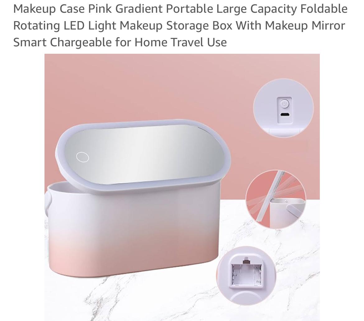 Portable LED Make-Up Box